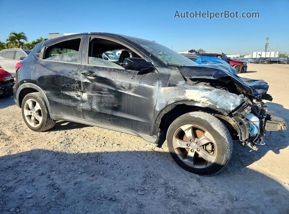 3CZRU5H30LM718246 2020 HONDA HR-V Black Widok z przodu