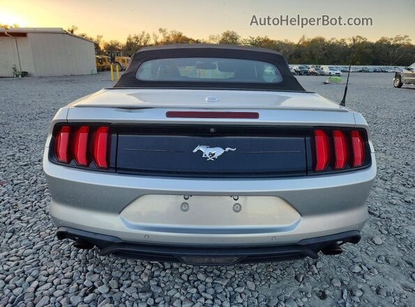 1FATP8UH6K5170365 2019 FORD MUSTANG Silver 
