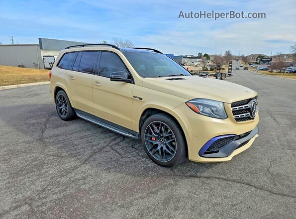 4JGDF7FE7HA788322 2017 MERCEDES-BENZ GLS-CLASS Red Հետևի ձախ