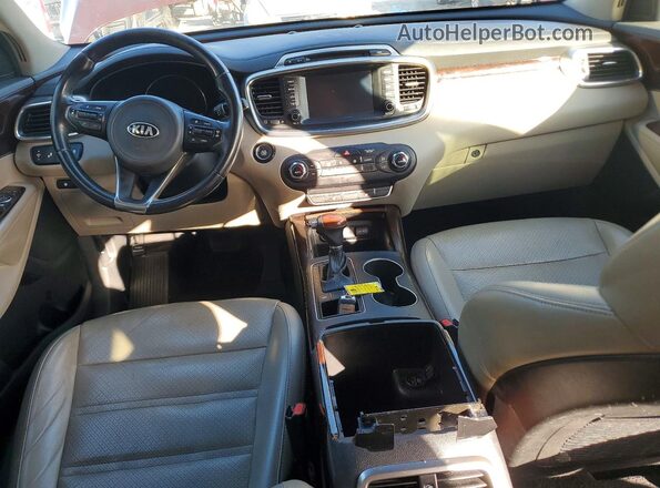 5XYPH4A53JG385610 2018 KIA SORENTO Maroon 