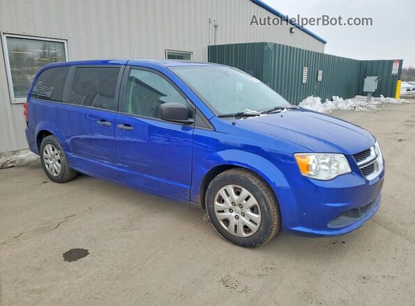 2C4RDGBG8KR657149 2019 DODGE GRAND Синий Вид спереди