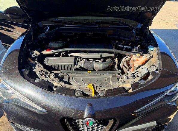 ZASPAJAN7L7C89828 2020 ALFA ROMEO STELVIO Черный Вид панели приборов