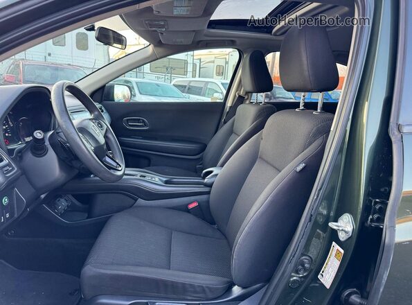 3CZRU5H55HM709616 2017 HONDA HR-V Green Widok komory silnika
