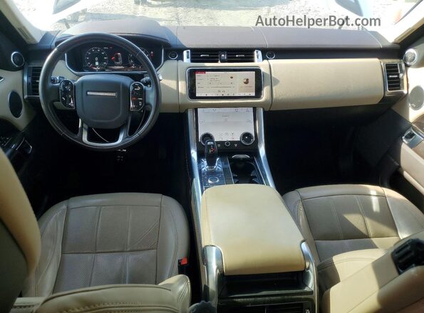 SALWR2RV0JA195712 2018 LAND ROVER RANGE ROVER White Вид щитка приладів