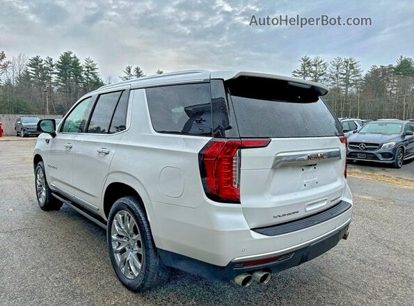 1GKS2DKL2MR186101 2021 GMC YUKON Белый Передняя правая четверть