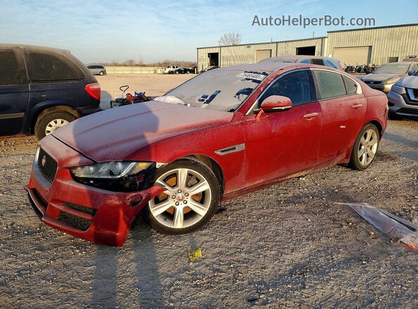 SAJAD4BG5HA947181 2017 JAGUAR XF Red 