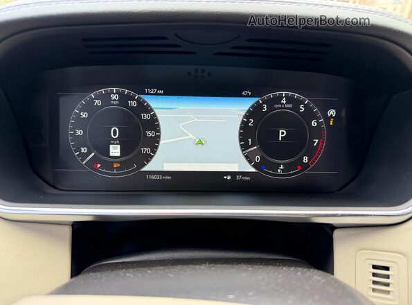 SALGS5RE8KA525544 2019 LAND ROVER RANGE ROVER White Вид панелі приладів
