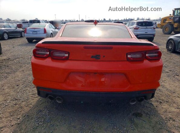 1G1FF1R7XM0131028 2021 CHEVROLET CAMARO Orange წინა სალონის ხედი