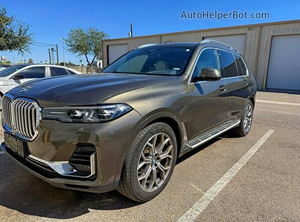 5UXCW2C07N9M52922 2022 BMW X7 Gray Rear right