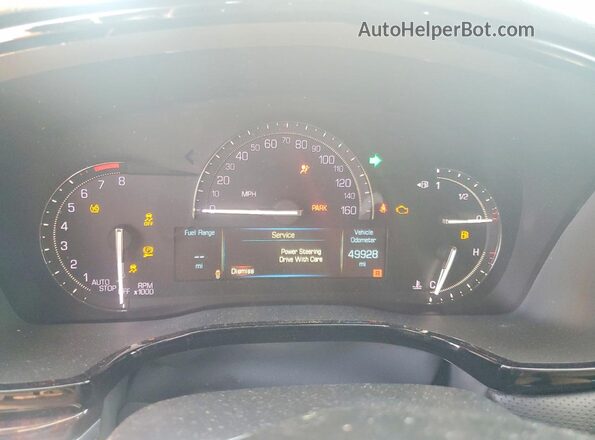 1GYKNCRS7KZ162538 2019 CADILLAC XT5 Синий Вид задних сидений