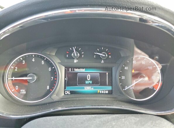 KL4CJCSB2HB043386 2017 BUICK ENCORE Gray Vista de los asientos traseros