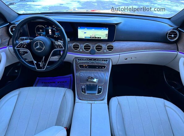W1KZF8EBXNB026153 2022 MERCEDES-BENZ E Синий Вид задних сидений