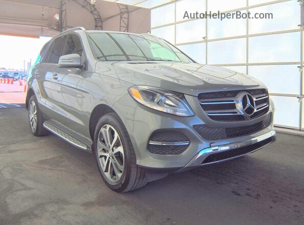 4JGDA5HB6GA723191 2016 MERCEDES-BENZ GLE-CLASS Gray 