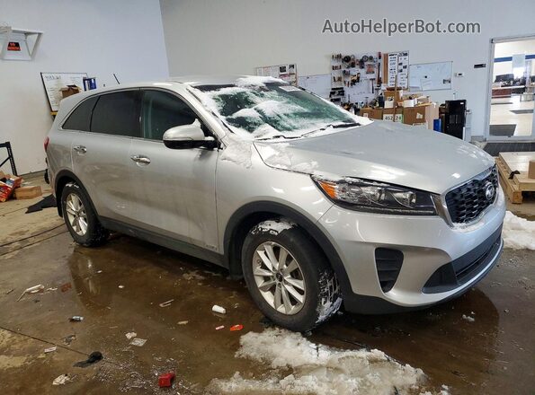 5XYPGDA37KG454253 2019 KIA SORENTO Серебряный 