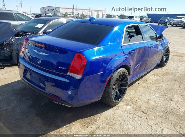 2C3CCAAG3KH610144 2019 CHRYSLER 300 Синий Задняя правая четверть