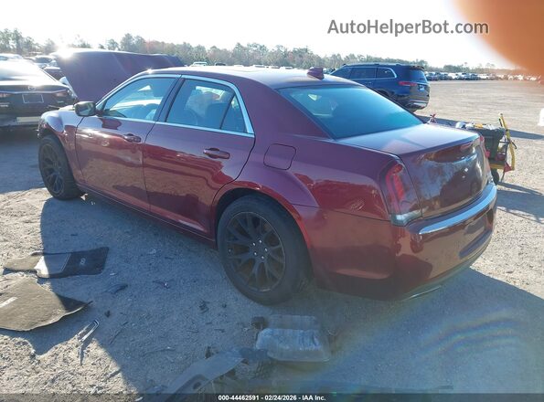 2C3CCAAG6JH296469 2018 CHRYSLER 300 Burgundy უკანა მარცხენა