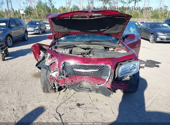 2C3CCAAG6JH296469 2018 CHRYSLER 300 Burgundy წინა ხედი