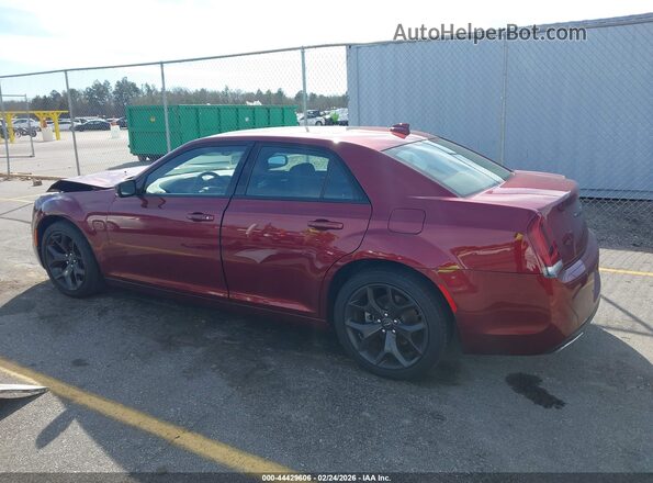 2C3CCABG5PH525389 2023 CHRYSLER 300 Red Задня ліва чверть