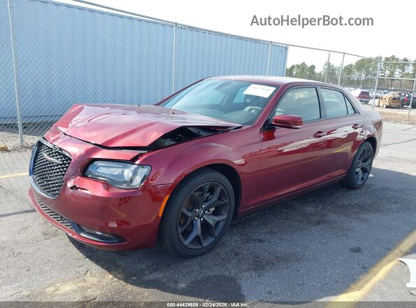 2C3CCABG5PH525389 2023 CHRYSLER 300 Red Передня ліва чверть