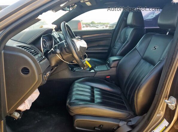 2C3CCABG8MH545910 2021 CHRYSLER 300 Серый Вид салона спереди