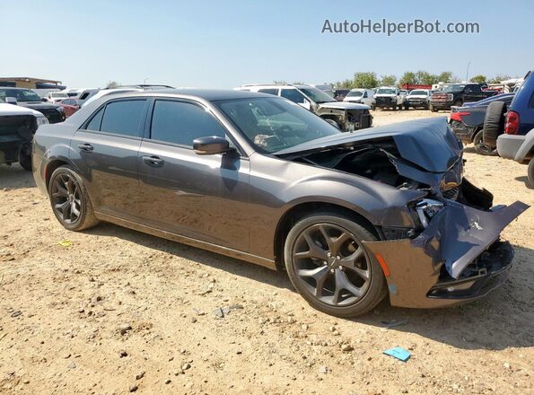 2C3CCABG8MH545910 2021 CHRYSLER 300 Серый Передняя правая четверть