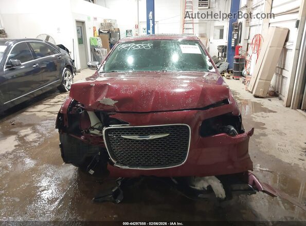 2C3CCAKG6HH647650 2017 CHRYSLER 300 Burgundy წინა პანელის ხედი
