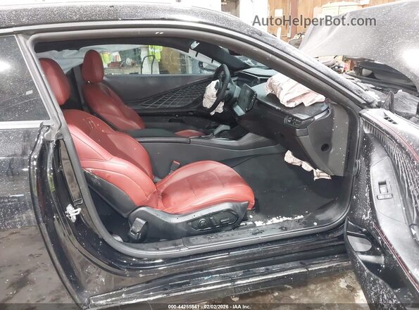 2C3CDBCK3RR208861 2024 DODGE CHARGER Черный Вид салона спереди