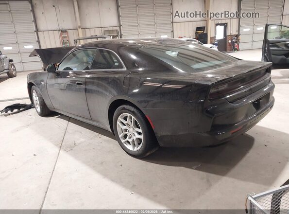 2C3CDBCK4SR537414 2025 DODGE CHARGER Black Հետևի ձախ