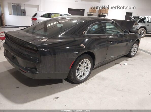 2C3CDBCK4SR537414 2025 DODGE CHARGER Black Հետևի աջ