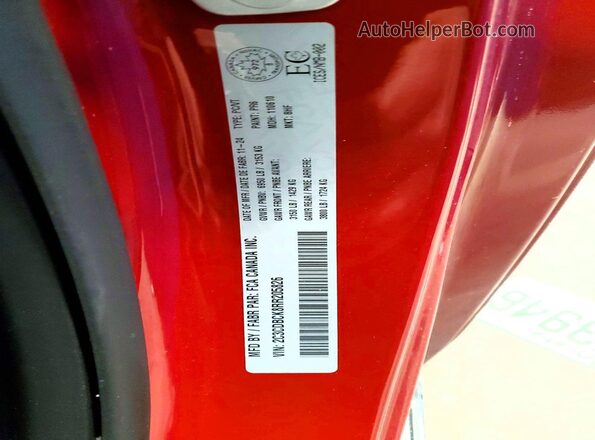2C3CDBCK8RR205826 2024 DODGE CHARGER Red Widok komory silnika