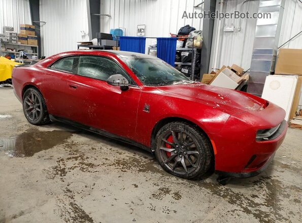 2C3CDBCK8RR205826 2024 DODGE CHARGER Red Przód prawy