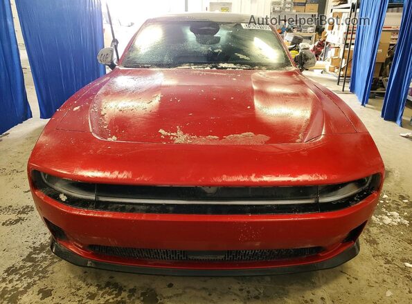 2C3CDBCK8RR205826 2024 DODGE CHARGER Red Widok z przodu