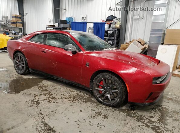 2C3CDBCK8RR205826 2024 DODGE CHARGER Red Widok naklejki z numerem VIN