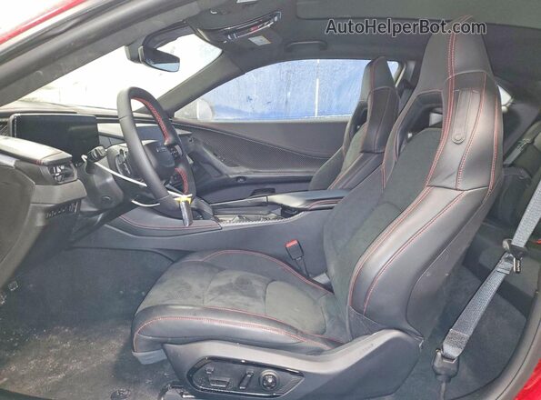2C3CDBCK8RR205826 2024 DODGE CHARGER Red Widok wnętrza z przodu