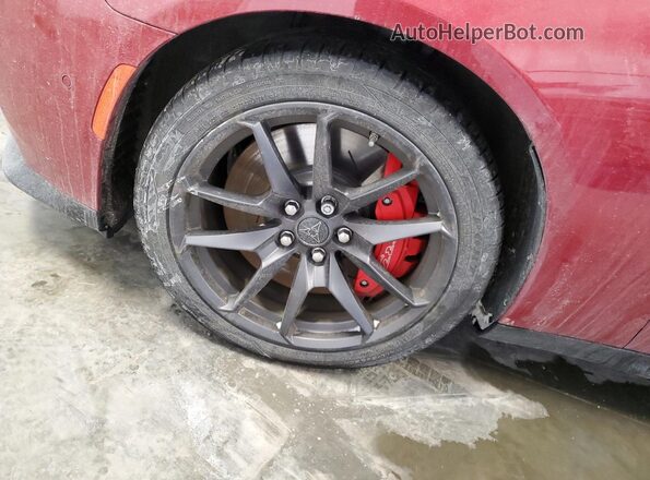 2C3CDBCK8RR205826 2024 DODGE CHARGER Red Widok wnętrza 360 stopni