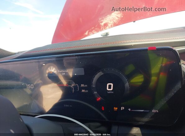 2C3CDBCKXRR206606 2024 DODGE CHARGER Red Widok tylnych siedzeń