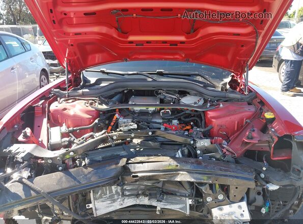 2C3CDBCKXRR206606 2024 DODGE CHARGER Red Widok z tyłu