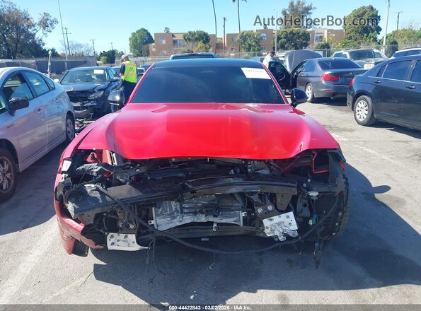 2C3CDBCKXRR206606 2024 DODGE CHARGER Red Widok wnętrza z tyłu