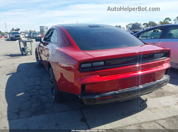 2C3CDBCKXRR206606 2024 DODGE CHARGER Red Tył lewy