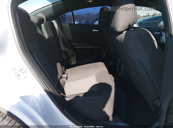 2C3CDXBG1PH666363 2023 DODGE CHARGER White Widok naklejki z numerem VIN