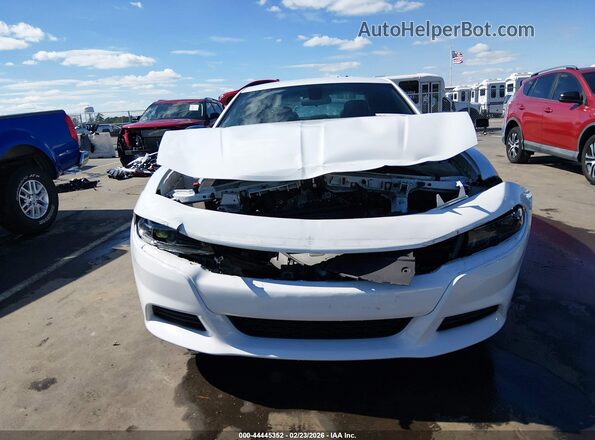 2C3CDXBG1PH666363 2023 DODGE CHARGER White Widok zestawu wskaźników
