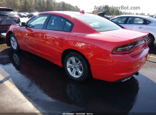 2C3CDXBG2PH609752 2023 DODGE CHARGER Red Tył lewy