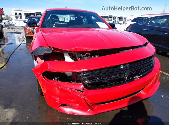 2C3CDXBG2PH609752 2023 DODGE CHARGER Red Widok z przodu