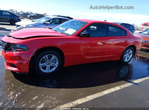 2C3CDXBG2PH609752 2023 DODGE CHARGER Red Widok wnętrza 360 stopni