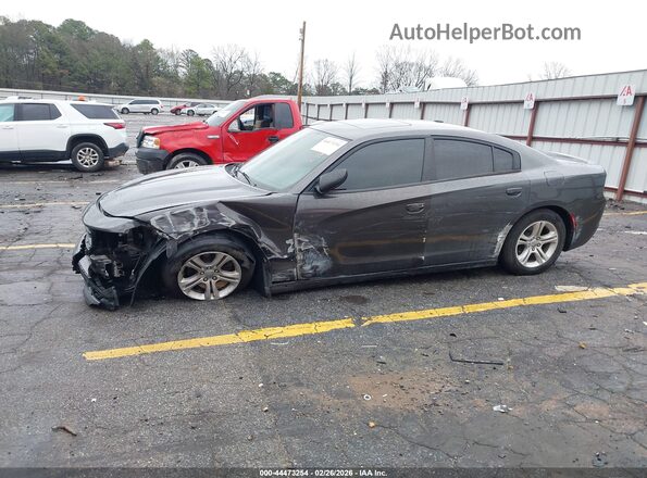 2C3CDXBG3KH711313 2019 DODGE CHARGER Gray Widok z przodu