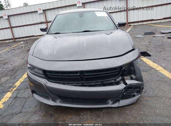 2C3CDXBG3KH711313 2019 DODGE CHARGER Gray Widok zestawu wskaźników