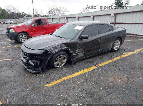 2C3CDXBG3KH711313 2019 DODGE CHARGER Gray Przód lewy