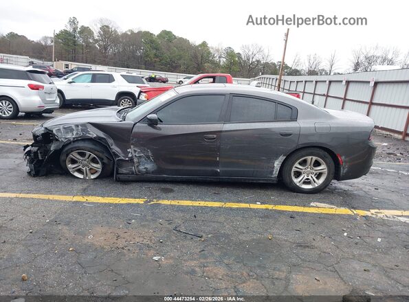 2C3CDXBG3KH711313 2019 DODGE CHARGER Gray Widok wnętrza 360 stopni