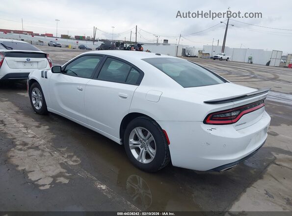 2C3CDXBG6KH695480 2019 DODGE CHARGER White Հետևի ձախ