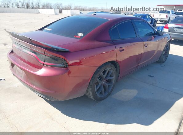2C3CDXBG7LH101755 2020 DODGE CHARGER Red Հետևի աջ